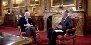 Lord Jacob Rothschild with interview was was conducted by former Israeli ambassador Daniel Taub