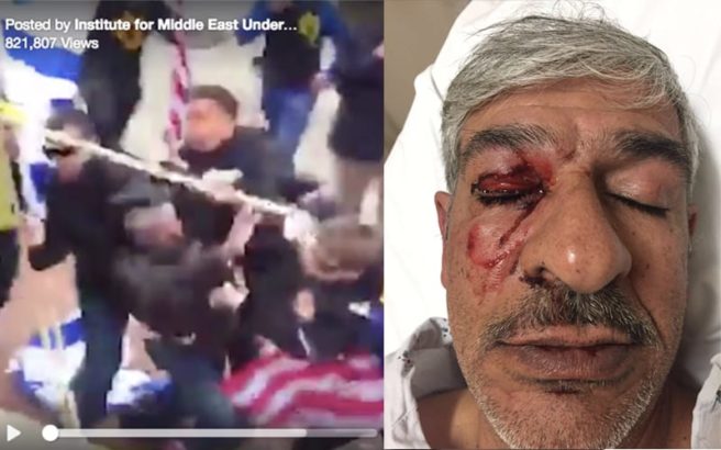 Palestinian-American professor brutally attacked by Jewish Defense League members in D.C. [VIDEO]