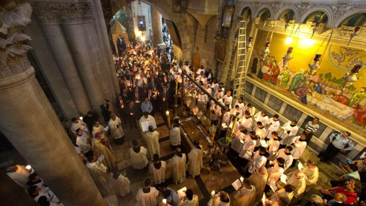 Everyone could celebrate Easter in Jerusalem except Palestinian Christians