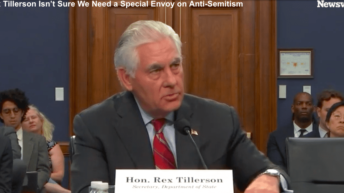 Tillerson questions need for anti-Semitism envoy
