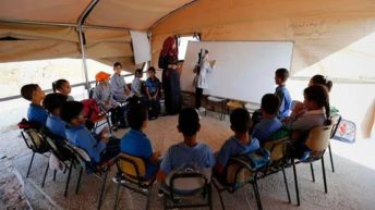 Palestinian Primary Schools Defy Demolition Orders