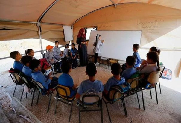 Palestinian Primary Schools Defy Demolition Orders