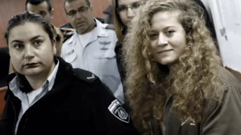 Ahed Tamimi trial begins. The charge: making IDF look weak, Israel look like a bully