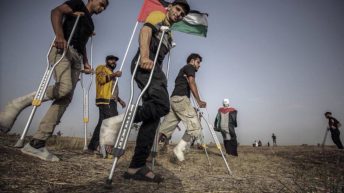 Gaza Palestinians plan for mass protests to end the blockade and occupation; call for supporters around the world to mobilize in solidarity