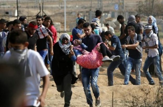 Four Palestinians killed and over 600 injured in Gaza during continuing demonstrations along the fence with Israel