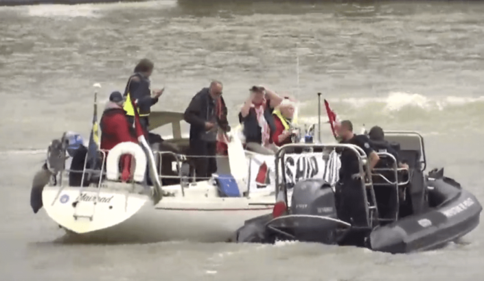 France prevents Gaza-bound flotilla from docking in Seine