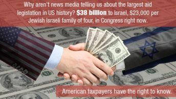 Time for media to tell Americans about the bills in Congress to give Israel $38 billion