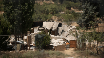 Settlers Demolish Palestinian Homes Built on Church Grounds Despite Court Order