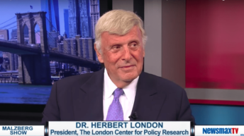 Herbert London’s Center for Policy Research helped pass Taylor Force Act