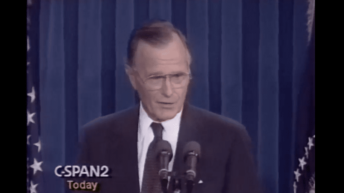 When George Bush, Sr. took on the Israel lobby, and paid for it