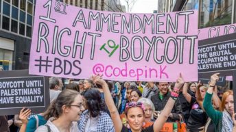 Which way did your Congressperson vote on the anti-boycott resolution?