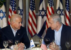 Joe Biden and Benjamin Netanyahu