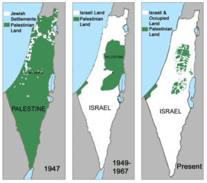 map of shrinking palestine