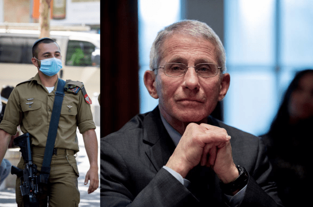 Dr. Fauci: use Israeli prize money to buy vaccines for Palestinians