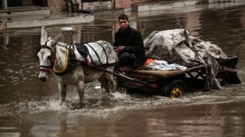 Winter weather brings fresh disaster to Gaza