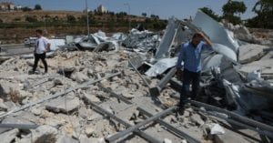 One of Israel's acts that the Washington Post covered for: covid clinic destroyed