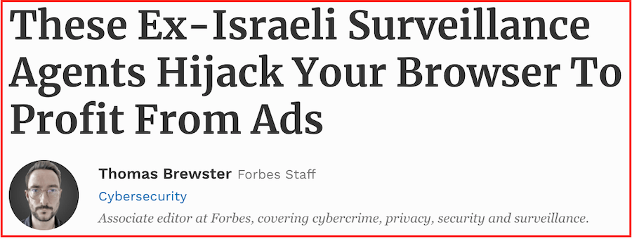 Israeli spytech agents hijack your browser
