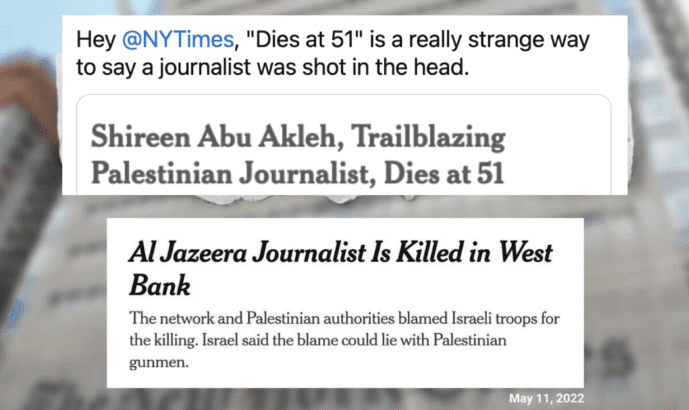 US mainstream media lets Israel manipulate reports on killing of journalist Shireen Abu Akleh