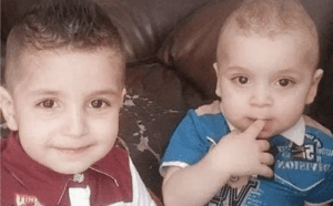 Palestinian children were killed in a blaze at their home after Israeli forces prevented the fire brigade from reaching them in time in Hebron, West Bank, March 2019.