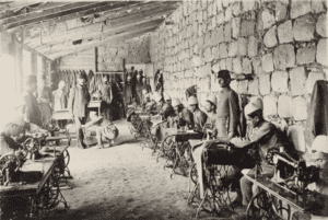 BEERSHEBA - military tailors, 1914