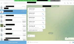 Hanan sent a Telegram message consisting only of the number 11 to one of the hacking victim’s contacts.