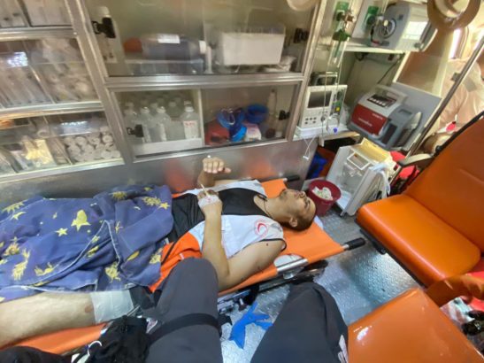 Israeli troops shoot medic’s feet during raid