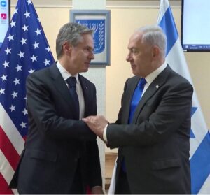 Sec'y Blinken met with Israeli PM Netanyahu last week in a show of suport.
