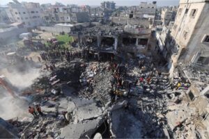 Photos: Aftermath of deadly Israeli strike on Rafah home