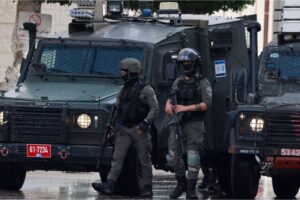 Israeli forces raid the occupied West Bank city of Tulkarem