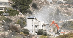 Israeli forces demolish home near Bethlehem to make way for a settler-only road