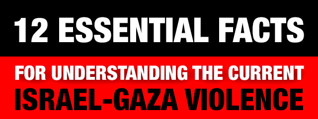 12 Essential Facts for Understanding the Current Israel-Gaza Violence