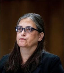 Jessica Lewis appears before the Senate foreign relations committee in Washington in September.