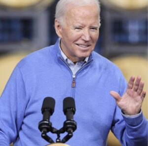 President Biden campaigns in Superior, WI on January 25, 2024