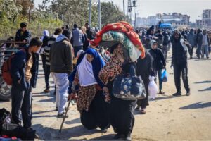The Israeli army ordered more Palestinians to evacuate the northern Gaza Strip