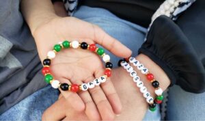 Since Jan. 13, the members of former Girl Scouts Troop 149 have sold more than 2,000 friendship bracelets — totaling more than $10,000 in donations — to benefit child war victims in Gaza.