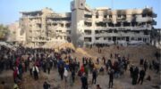 Following 2-week siege, Gaza hospital in ruins – Day 177