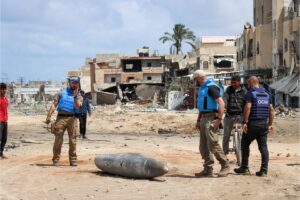 UN team's visit to Gaza's Khan Younis revealed grave risk of unexploded ordnance