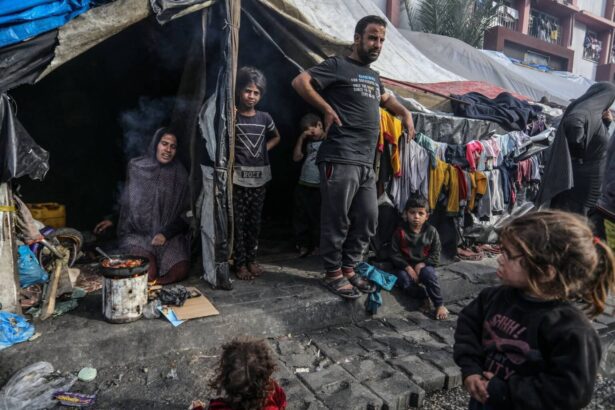 Palestinians in Gaza’s displacement camps face rampant disease due to destroyed infrastructure