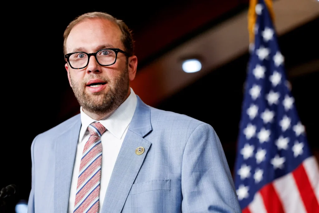 Jason Smith at the Capitol in Washington DC on 27 September 2023.