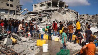 As it defends its planned genocidal Rafah invasion before ICJ, Israel vows to “intensify” raids – Day 223