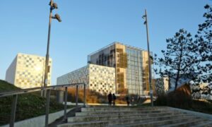 The international criminal court in The Hague, the Netherlands