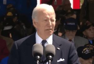 President Biden speaks in Normandy marking the 80th anniversary of D-Day, June 6 2024