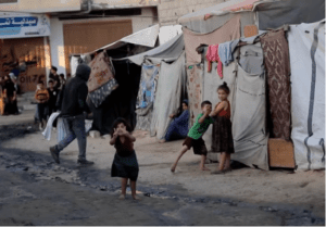The war on Gaza has devastated the lives of tens of thousands of Palestinian children. In the the city of Deir el-Balah, displaced families say they're dealing with constant grief. Many of the children living there, are now orphans.