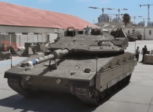Merkava tank, the "backbone of Israel's military"