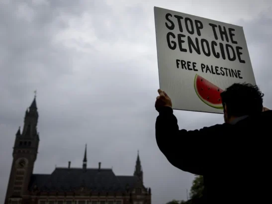 Gaza genocide denial