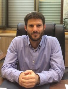 Bezalel Smotrich, Israeli settler and Minister of Finance.