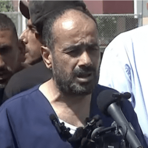 Director of al-Shifa Hospital, Muhammad Abu Salmiya, recently released from Israeli detention, speaks about his experience and the plight of Palestinian prisoners. He was detained in November, while taking part in a United Nations mission to evacuate patients from the medical complex.