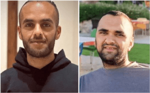 Kifah Dabaya (L) , Sobhi Ahmed Al-Bazz (R) were killed by Israeli forces in a raid on Jenin, on 12 August 2024 [blackmoth89/X]