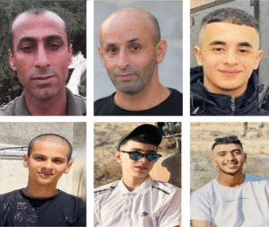 Six Palestinians killed in the occupied West Bank, Monday, August 26