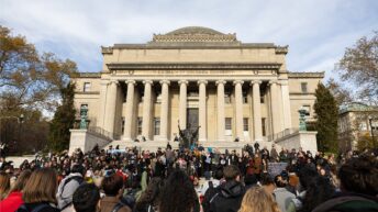 Columbia punished our kids for protesting against the genocide in Gaza. We condemn the university’s cowardice